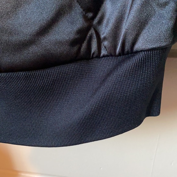 Nike Air Syn Fill Satin Jacket Black/Black/White New with Rare & Sold Out - Picture 9 of 11